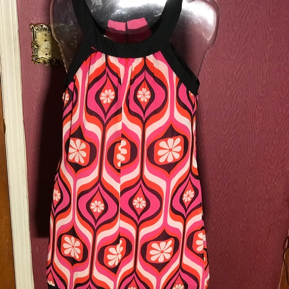 Summer Dress Brown &Tan byR&M Richards - Picture 7 of 8